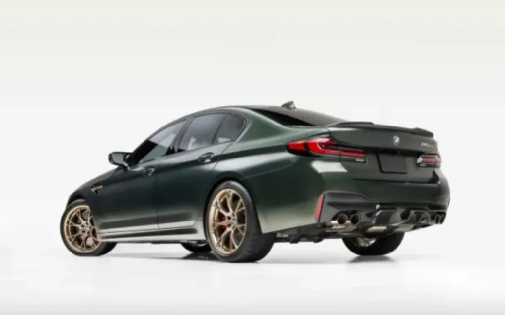 A rare 2022 BMW M5 CS with just 1,900 miles is up for auction - the fastest M5 ever built, now a collector’s dream in Frozen Green