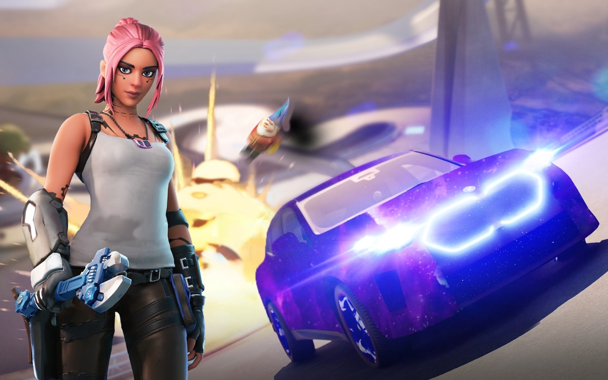 BMW launches new car in Fortnite