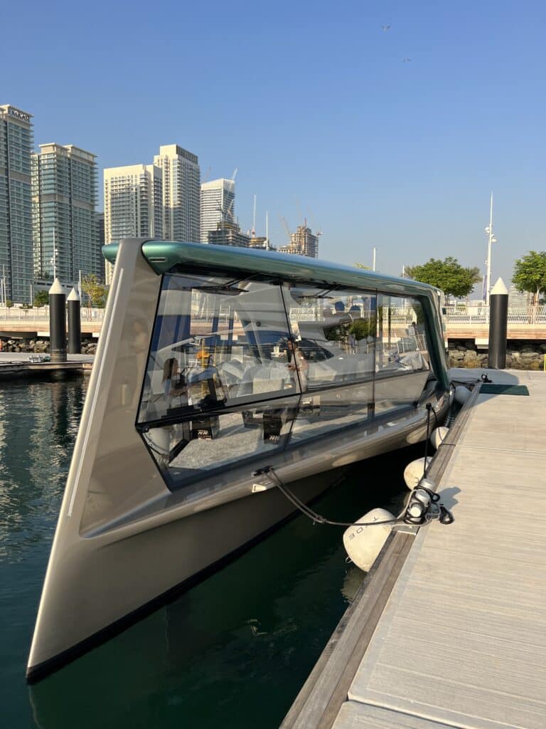 bmw glass yacht price