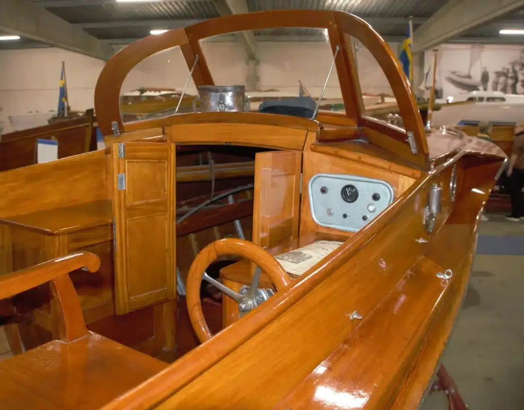 boat cockpit