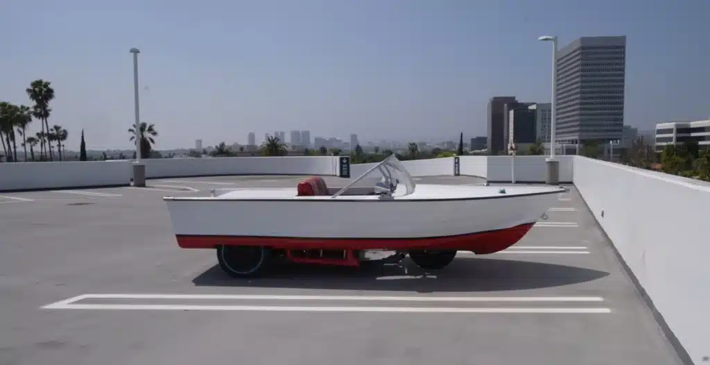 spongebob boatmobile real life los angeles