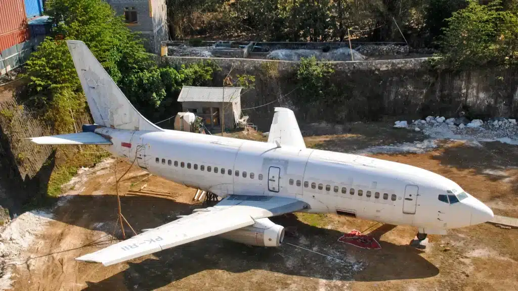 Nobody knows how Bali's abandoned Boeing 737s got there