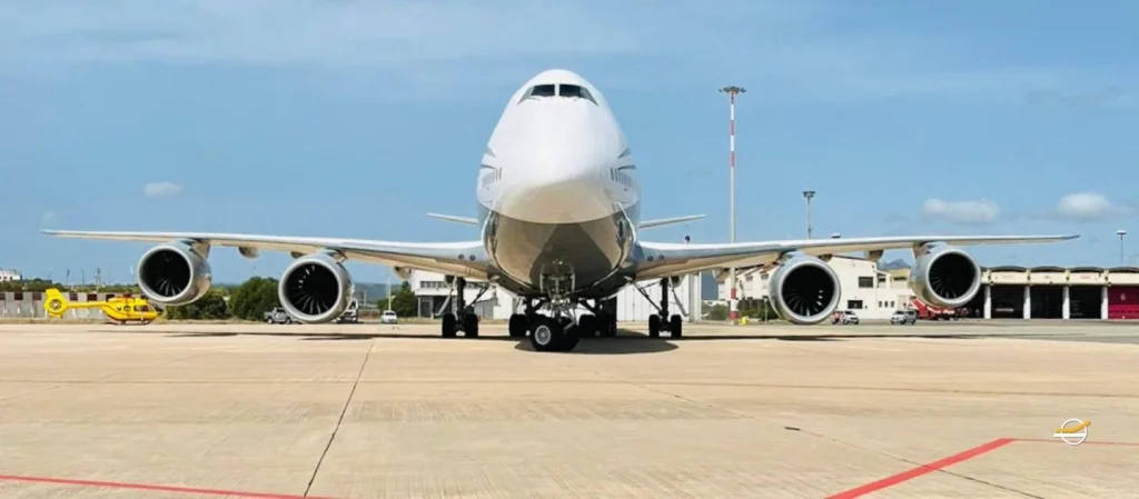 Qatar’s $300,000,000 Boeing 747 gift to US so huge it was used for key airport test in Italy