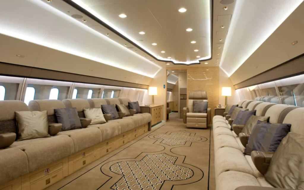 Behind-the-scenes images show what a Boeing 787 Dreamliner looks like before it’s kitted out, and it certainly has a dream-like quality