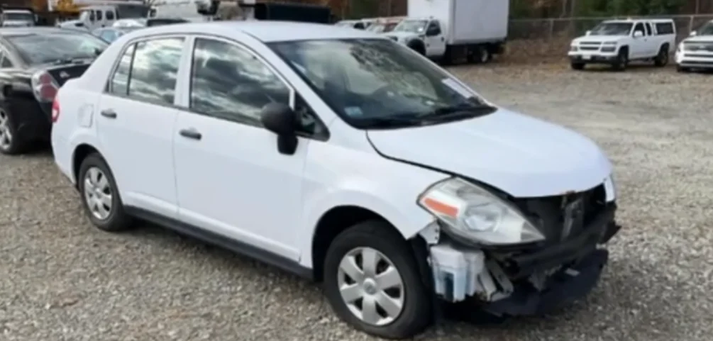 Dozens of cars have been left abandoned at Boston airport parking lot, including a 2000 Buick LeSabre with a strange note inside