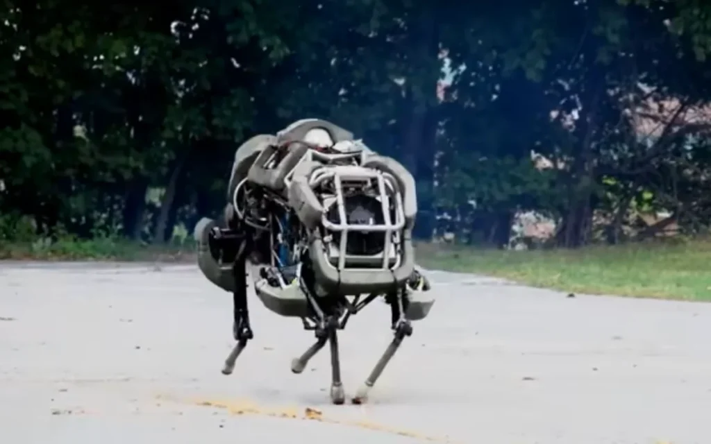 Years before the Tesla Omptius bot or the Xpeng IRON, Boston Dynamics created the WildCat: a gas-powered robot that could hit speeds of more than 20mph