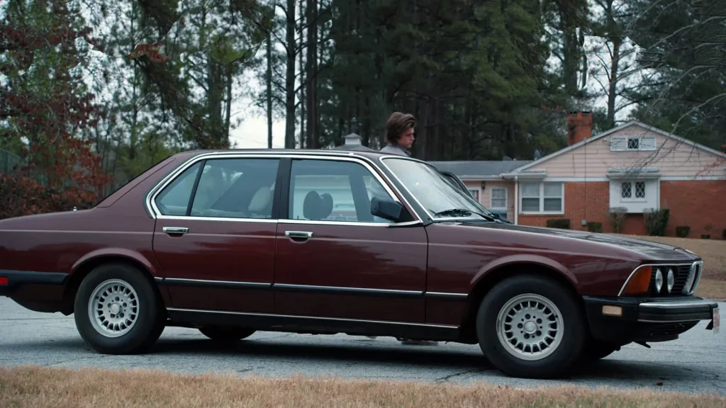 Stranger Things fans have spotted odd detail about the 1983 BMW 733i Steve drives