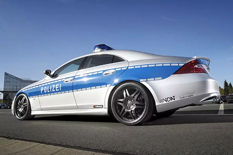 Brabus police car in Germany