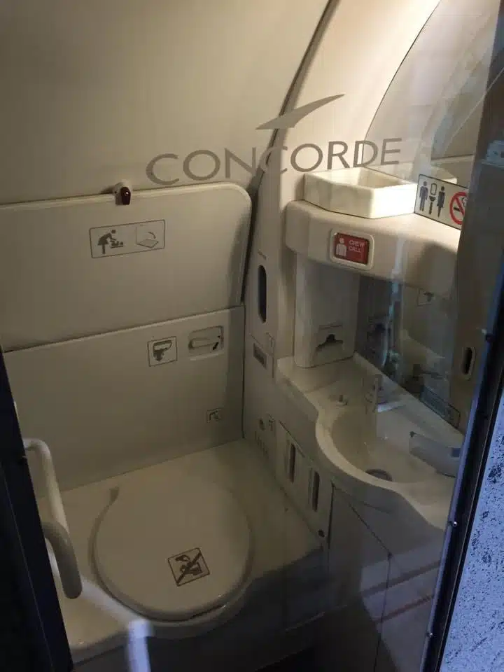 Concorde interior