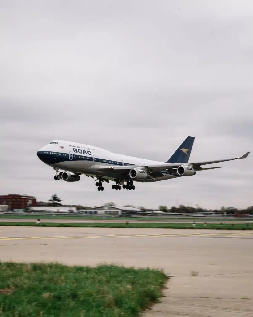 A British Airways Boeing 747 set a new record in 2020