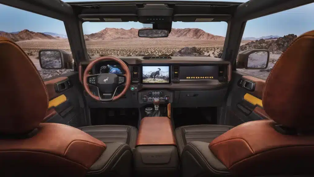 A woman who bought a 2021 Ford Bronco from a dealership was left reeling after opening up the glovebox and seeing a very unwelcome surprise