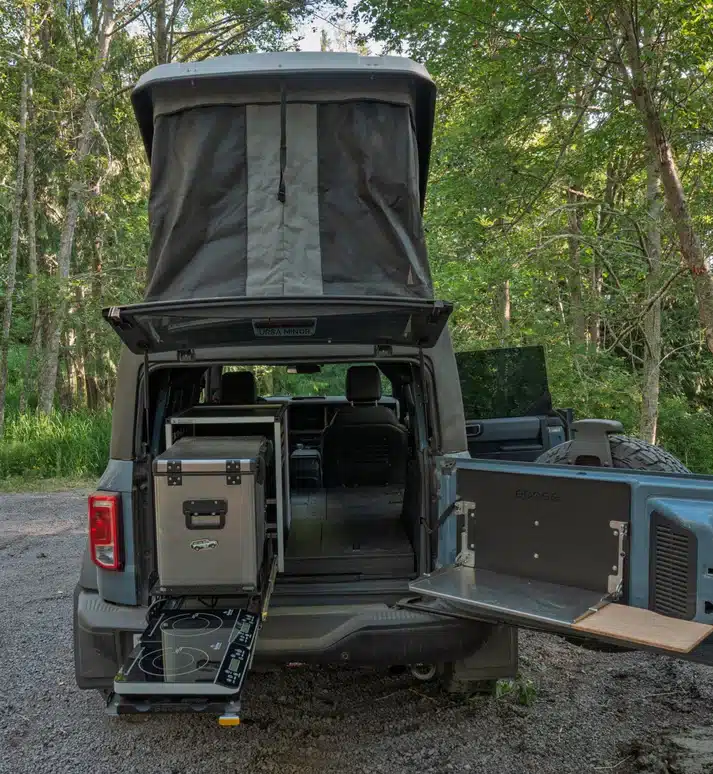 Ford Bronco now has its first ever pop-up rooftop camper tent that's fully integrated