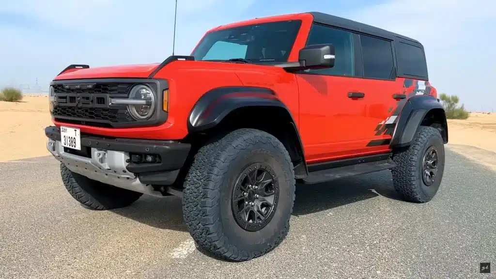 ford bronco raptor features