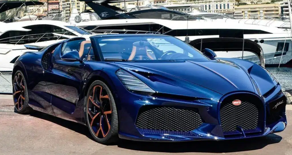 New images show Bugatti testing $5 million W16 Mistral Roadster in South of France