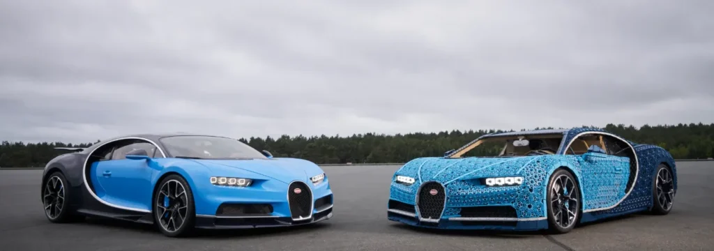 This life-sized, fully drivable Bugatti Chiron was created out of more than 1,000,000 Lego Technic pieces and really needs to be seen to be believed
