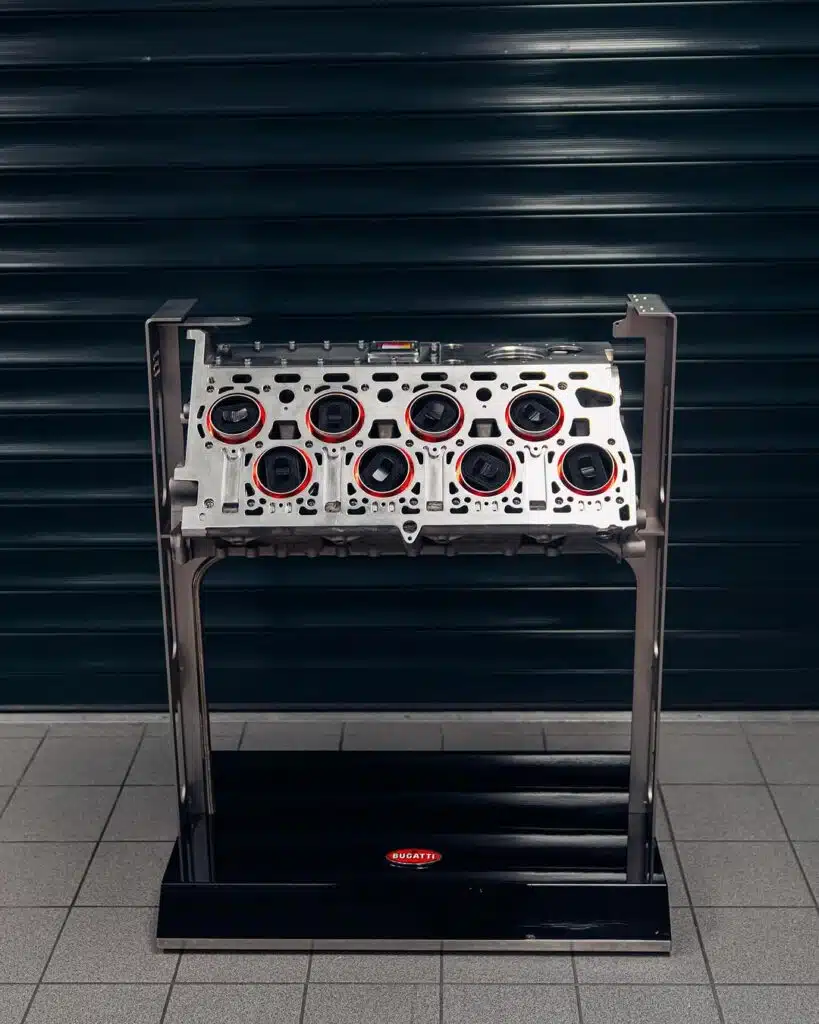 1-of-10 watch-winder crafted from Bugatti Veyron 16-cylinder engine block will set you back $115,000