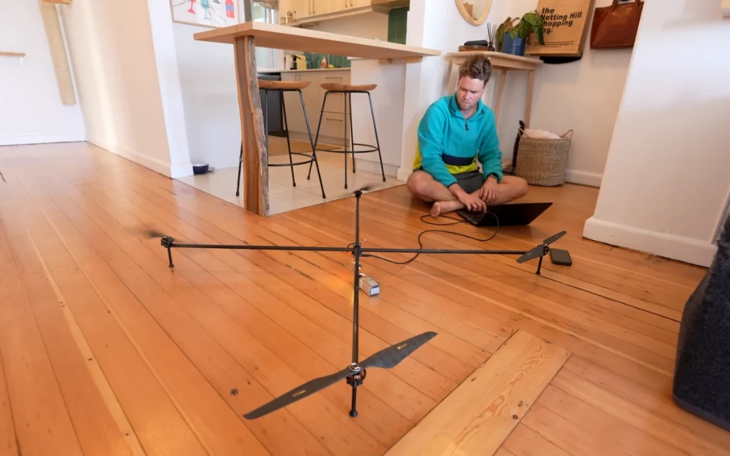 Man spent years dreaming of solar-powered flight so built drone himself to make it happen