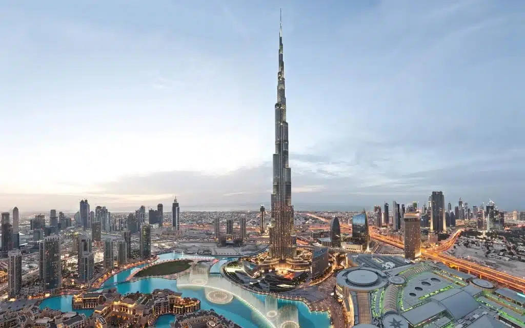 Dizzying POV from fastest elevator in world in Burj Khalifa