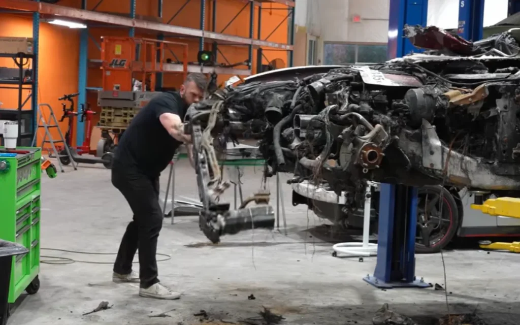 A Maryland man bought a burned $9k Corvette and found a rare Lingenfelter supercharged engine inside worth more than the whole car