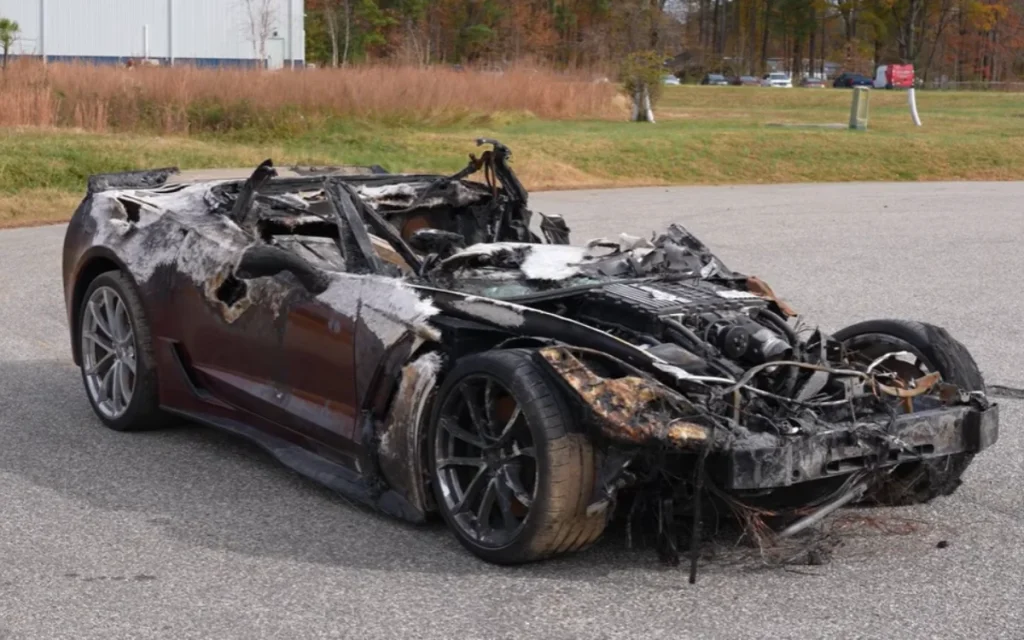 A Maryland man bought a burned $9k Corvette and found a rare Lingenfelter supercharged engine inside worth more than the whole car
