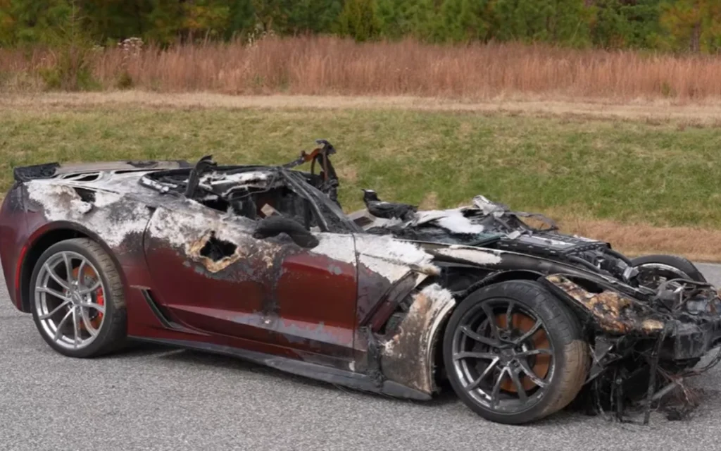 A Maryland man bought a burned $9k Corvette and found a rare Lingenfelter supercharged engine inside worth more than the whole car