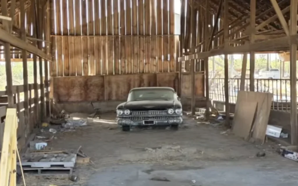 A stunning and well-preserved 1959 Cadillac Coupe DeVille was recently unearthed in a dusty barn where it had spent the last 20 years