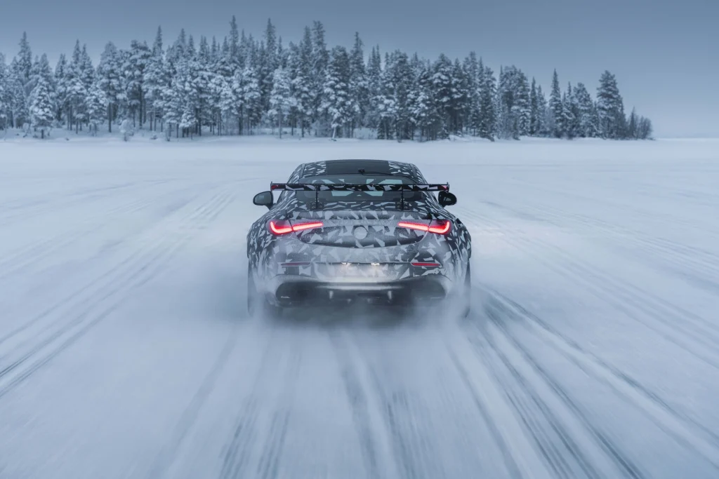 Extreme Mercedes-Benz AMG Mythos prototype is spotted testing near the Arctic Circle, hinting at a radical new collector model still wrapped in secrecy
