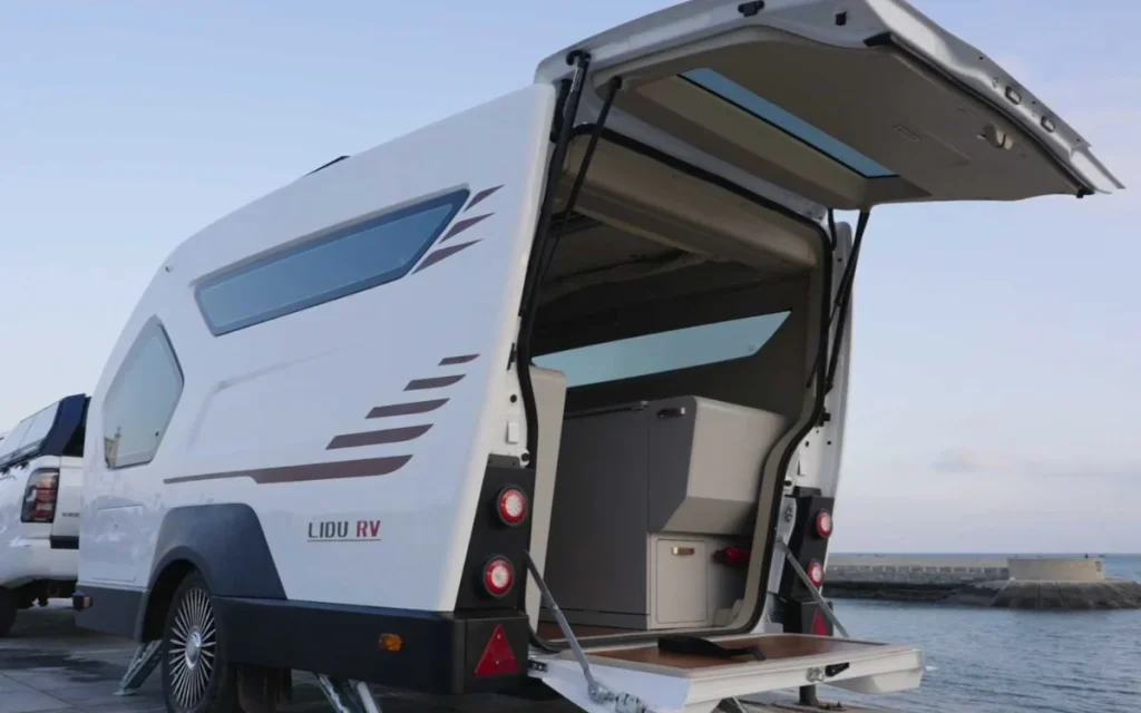 This Chinese camper looks like a yacht on wheels - the Lidu Aquila 360 packs smart tech, luxury design, and car-grade engineering into one sleek RV