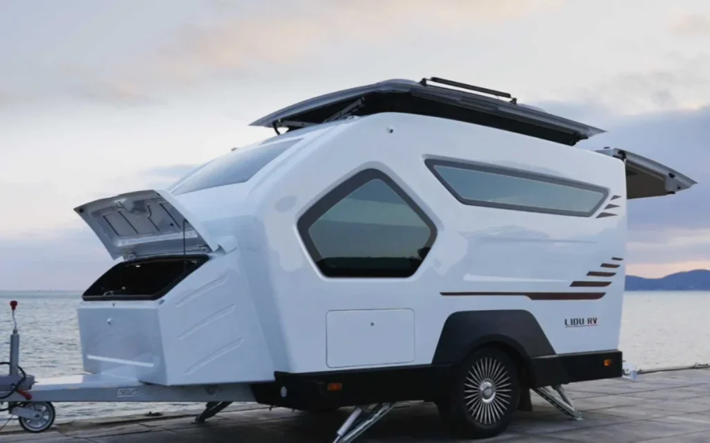 This Chinese camper looks like a yacht on wheels - the Lidu Aquila 360 packs smart tech, luxury design, and car-grade engineering into one sleek RV