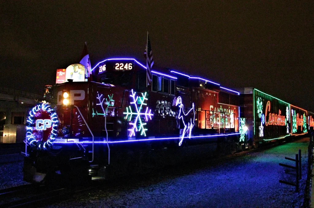 Canada’s iconic Christmas Train is back on its cross-country journey