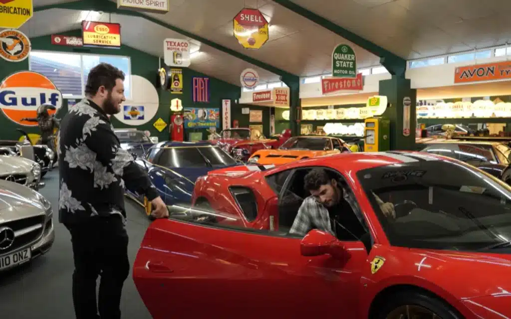 At 23, Zach owns a jaw-dropping $87 million car collection packed with hypercars, classics, and F1 racers - a living museum that actually drives