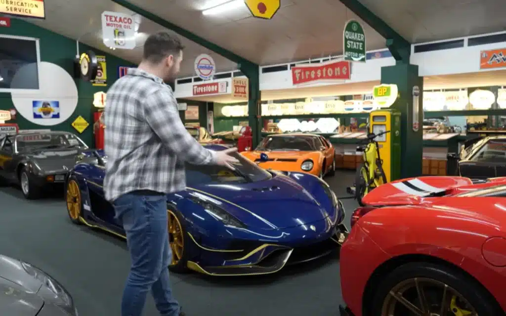 At 23, Zach owns a jaw-dropping $87 million car collection packed with hypercars, classics, and F1 racers - a living museum that actually drives