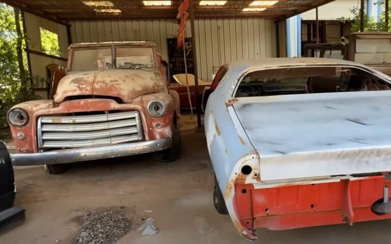 car graveyard Texas