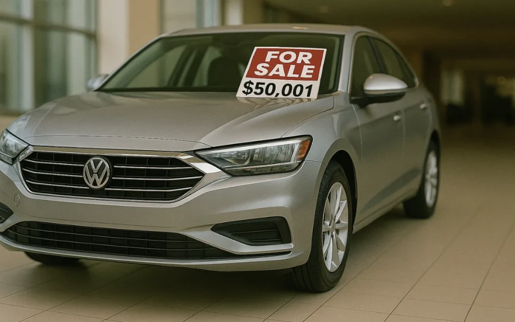 The average price of a new car in America just surpassed the $50,000 mark, driven by EVs, luxury models, and buyers who can’t stop paying up