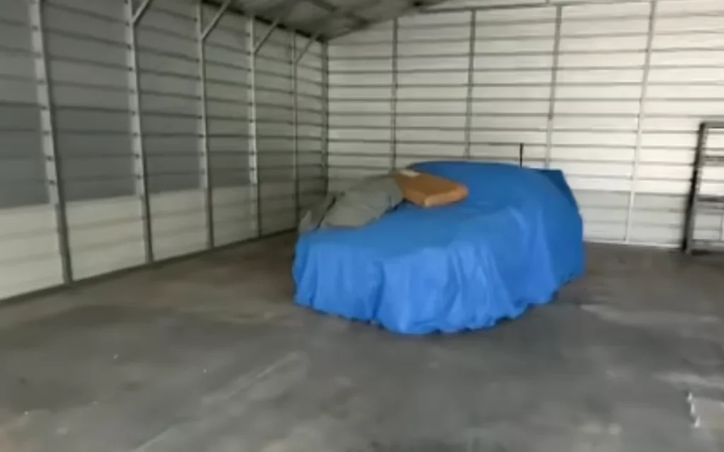Florida man can’t believe there’s a random car under covers in his garage and doesn’t know how to play it 