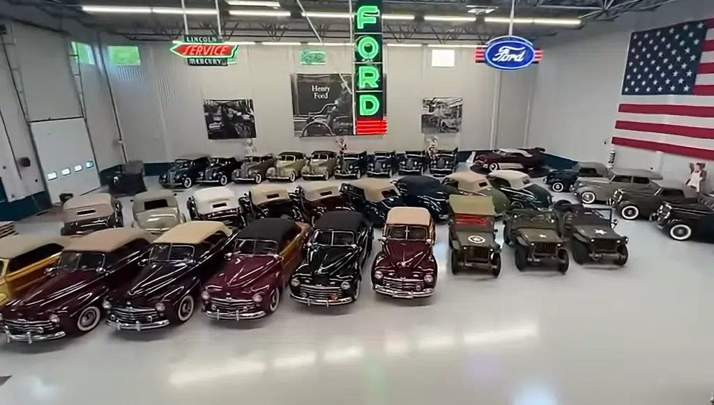 Maine man has epic car collection so big he built an enormous building to house it