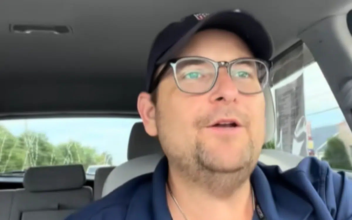US car salesman appears shocked by manufacturing sticker on his Toyota, but there’s an explanation