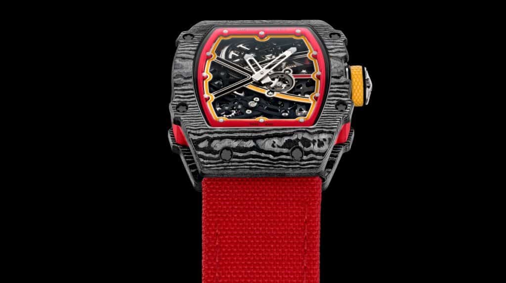 This is the 0,000 watch that was stolen from F1 driver Carlos Sainz