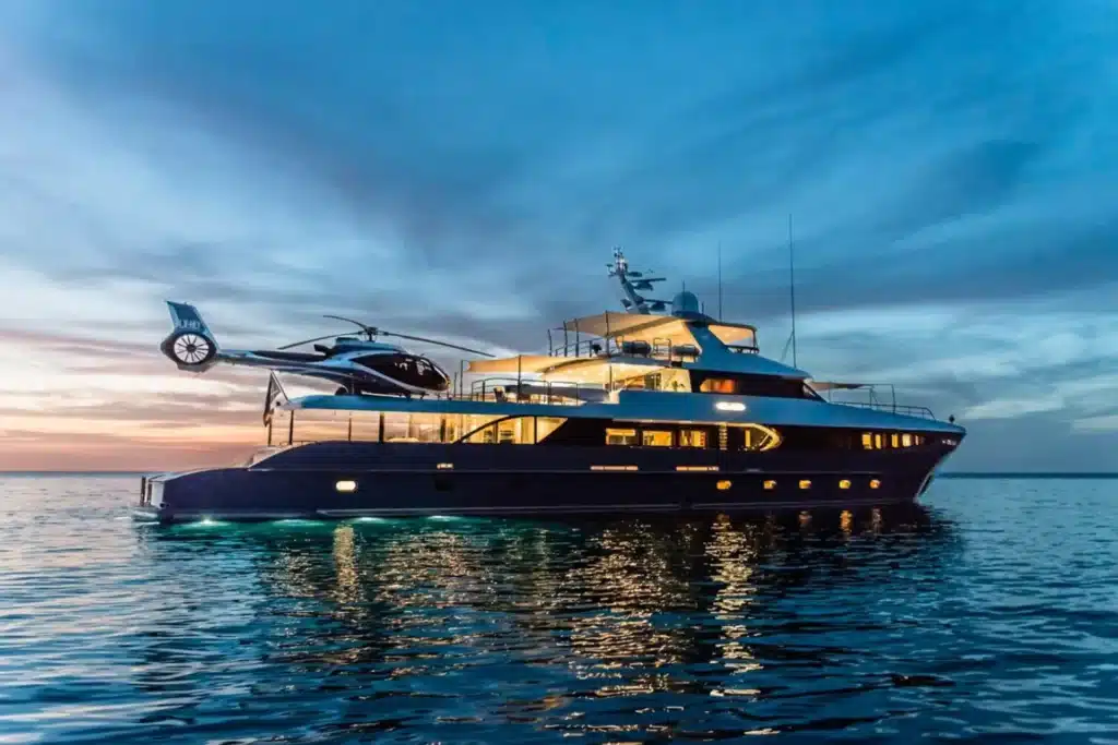 This $12 million expedition yacht took off after one heli of a makeover