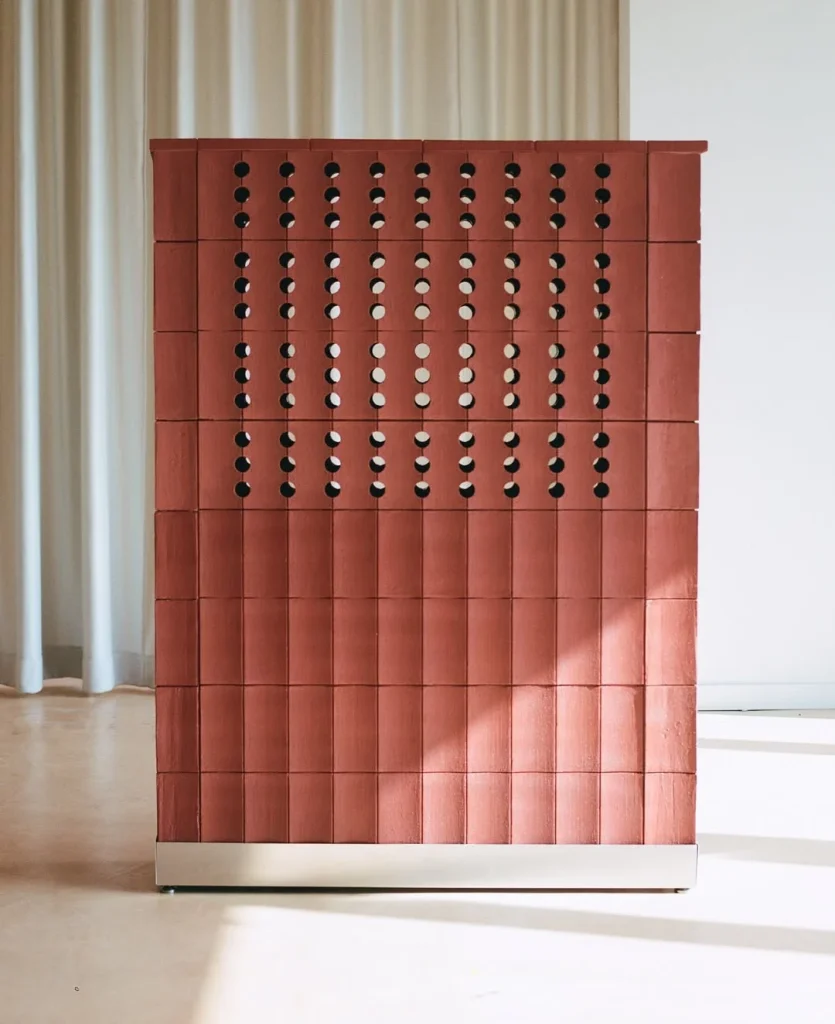 A Swiss designer has come up with an incredible home heating and cooling system based around a centuries-old material
