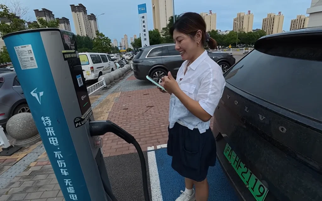 British family living in China charge an EV to see how much it costs in the country and are left shocked