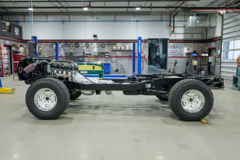 Someone paid $95.5k for just a chassis and no body, but it was a slight bargain