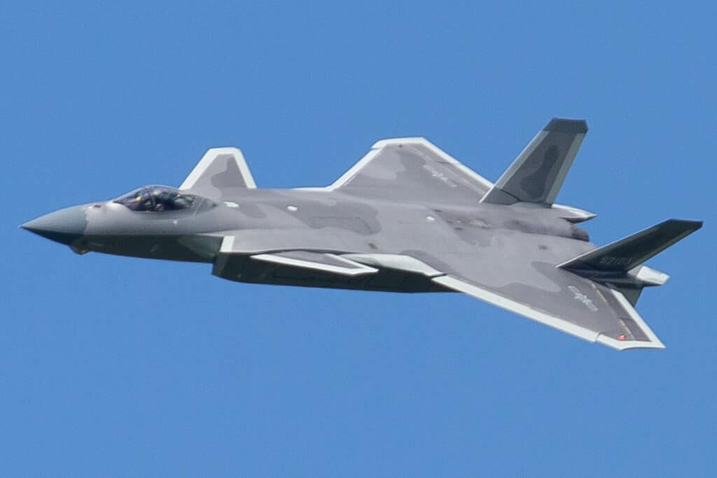 Chengdu J-20 stealth plane