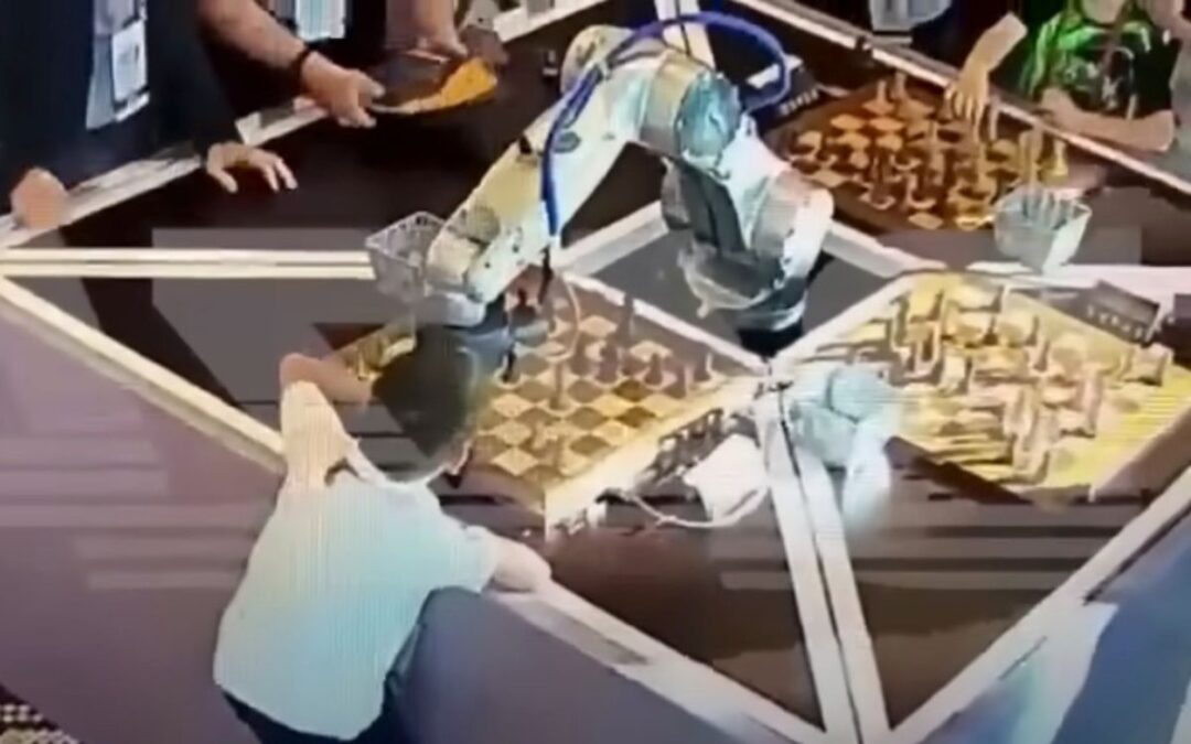 Chess-playing robot breaks seven-year-old boy’s finger during tournament in Russia