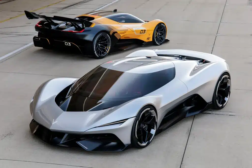 Chevy concept 2000HP Corvette and Corvette CX show bold design and tech direction, previewing the next evolution of Corvette design
