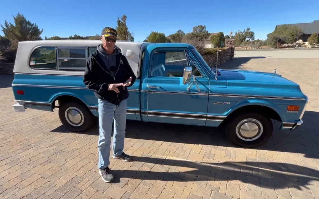 This unrestored 1972 Chevrolet C10 shows how a lightly used, early-parked truck survived decades untouched and ended up looking almost new