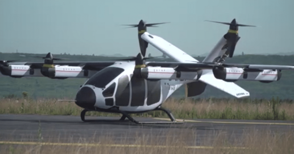 China's flying car completes test flight