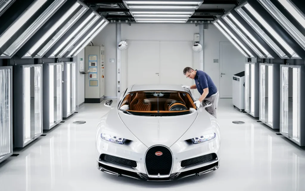 It goes without saying that building a Bugatti Chiron is a special event, but one part of the process is so significant that it’s referred to as the ‘marriage’
