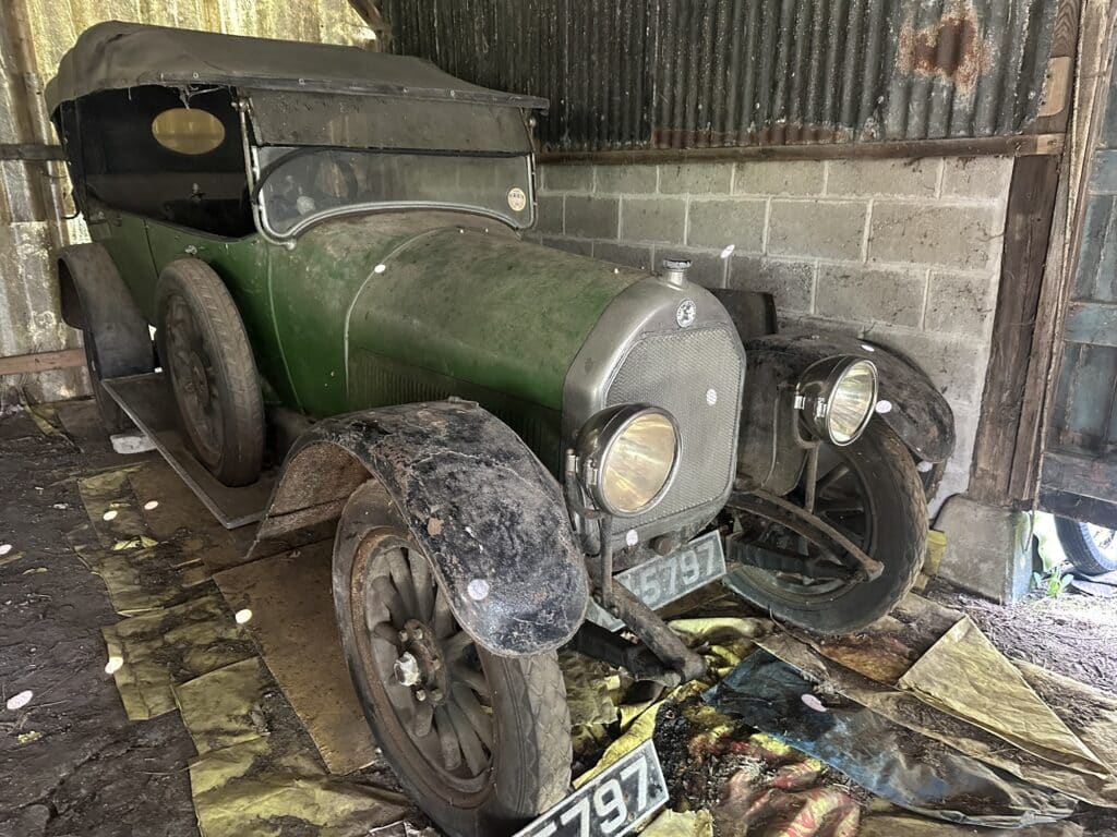 Rare 'Chitty Chitty Bang Bang' car turns up in a UK barn