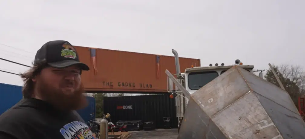 Kansas man built 'unstoppable' semi-truck to plough through everything